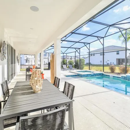15Br Mansion Home With Pool & Hot Tub-Near Disney Kissimmee Exterior photo
